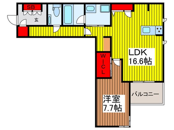 ステラキャシェットの物件間取画像